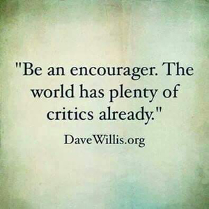 Encouragement